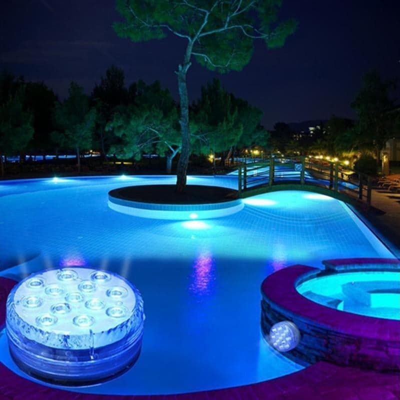 Freietaube LED-Tauchlicht mit Fernbedienung für den Pool