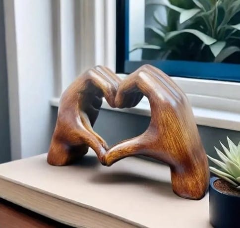 ⏰Ausverkaufsaktion 49% RABATT💕 Herz-Statue🎉